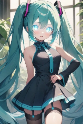 ガーターベルトミクちゃん