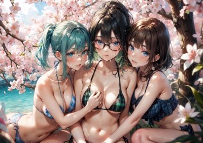くっついたら余計暑い！