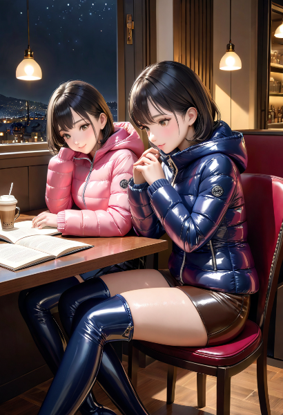 カフェでお勉強