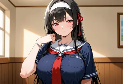 九条リオナの色気のある表情