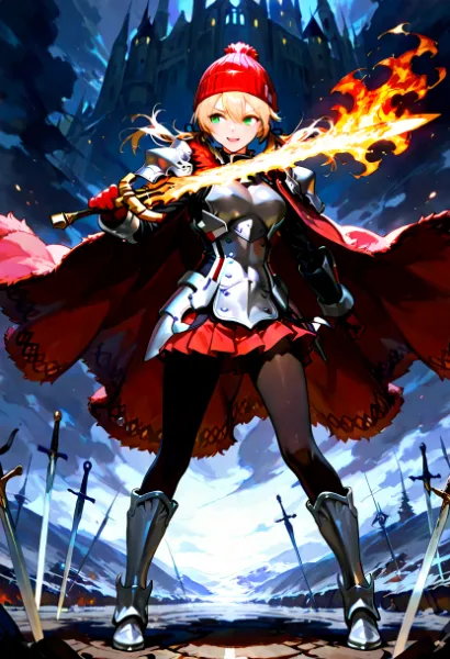 炎剣の少女と闇の城塞