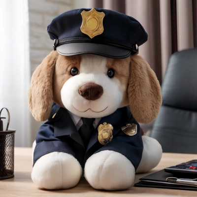 犬のお巡りさん