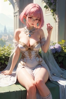 巨乳ドレスエルフ10枚