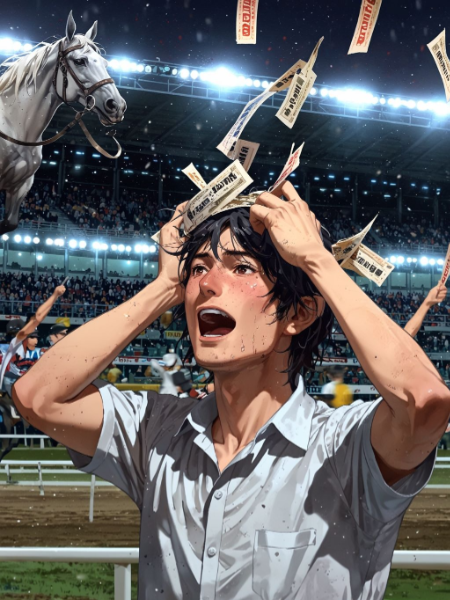 Betting Ticket ＃競馬場　夢と希望と絶望に満ちた場所