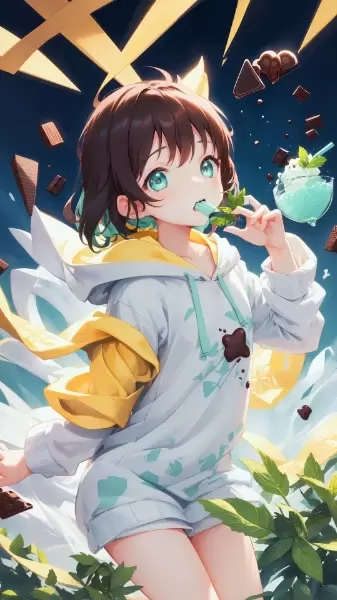 お口の中のミント暴風注意