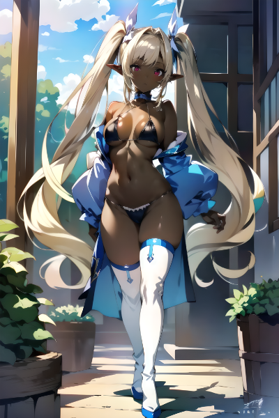 ツインテールビキニ