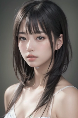 肖像画　女の子