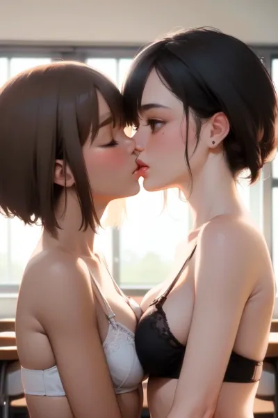 百合キス