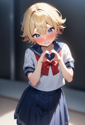僕男の子なのになんでこんな・・・