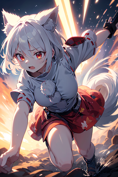 狼牙風風拳！！