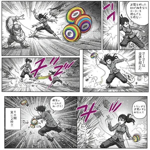 ヨーヨーを武器にする奴