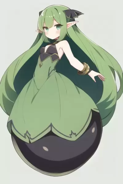 宙に浮く女の子