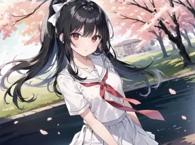 #59 黒髪少女