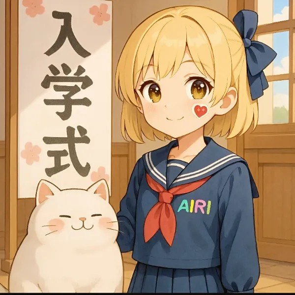 中学生になりました🎵