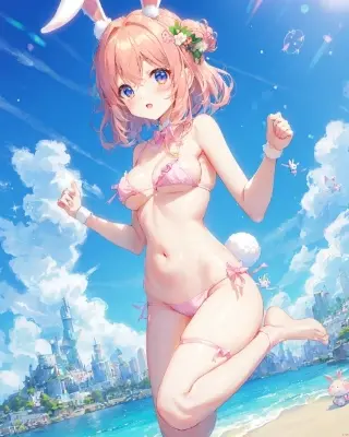 うさみみ水着
