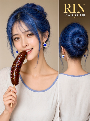 リンちゃん💙チョコバナナ娘