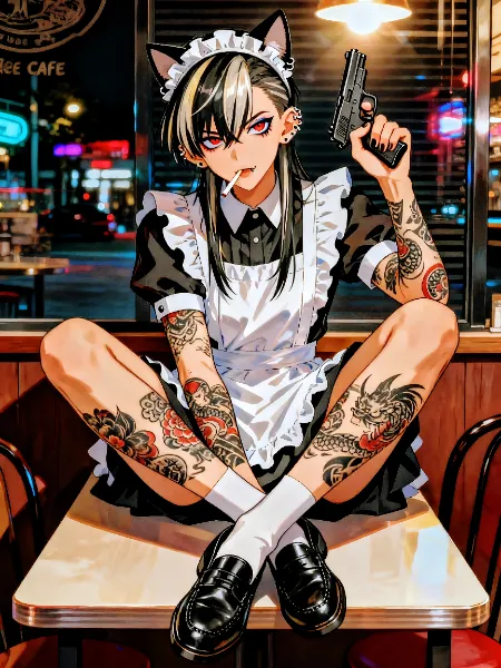 みんな大好き猫耳メイド