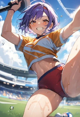 躍動感のあるスポーティさん