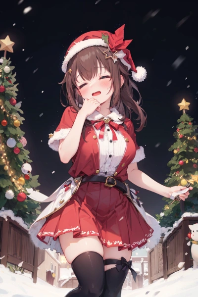 メーリークリスマス　そらちゃん