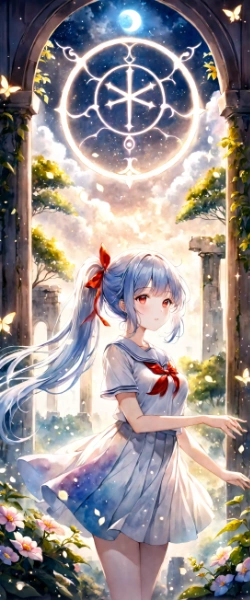 ファンタジー×水彩