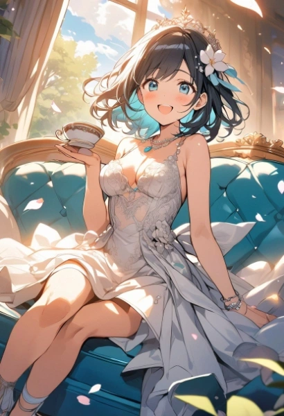 午後のティータイムに招待しましたᐠ( ᐖ )ᐟ