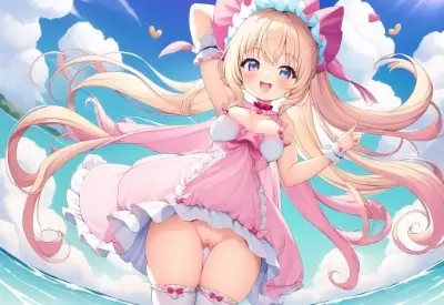 見てもらうのがお好きな女の子(甘ロリ)16