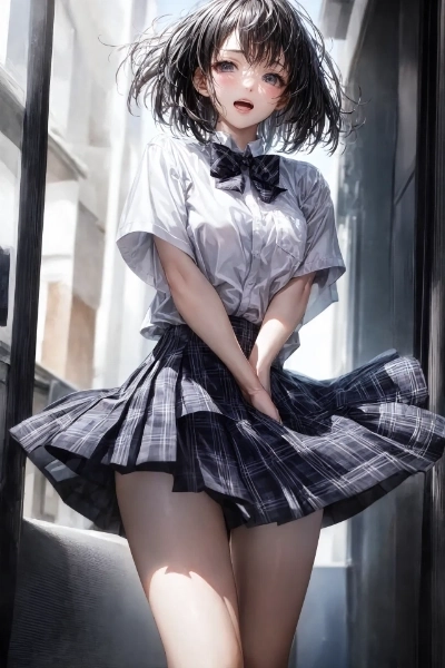 もう！えっちな風！