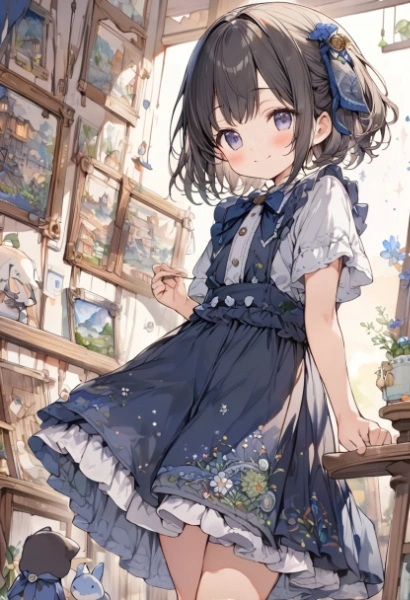 私のアトリエ。