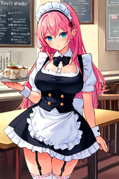 パンツを見せるのはメイドの仕事ではありません
