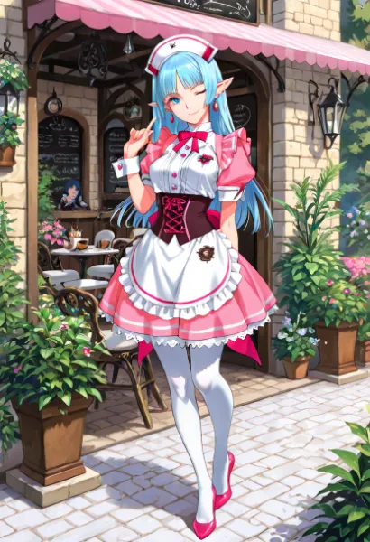 リボンの結びが光を撫でて、ふわりとした願いが心に残る