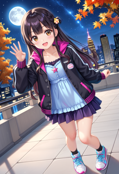 夜はちょっと肌寒いね