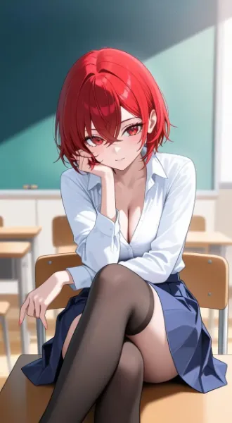 女子高生は〇〇に覚醒する………♡  (霧島 紅葉)