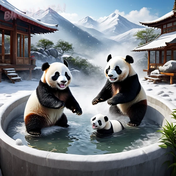 冬眠…しないよ、パンダ！SDXL