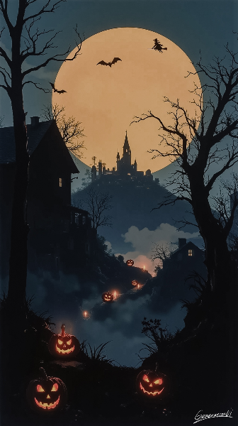 '25ハロウィンウィーク［２］／スマホ壁紙アーカイブ