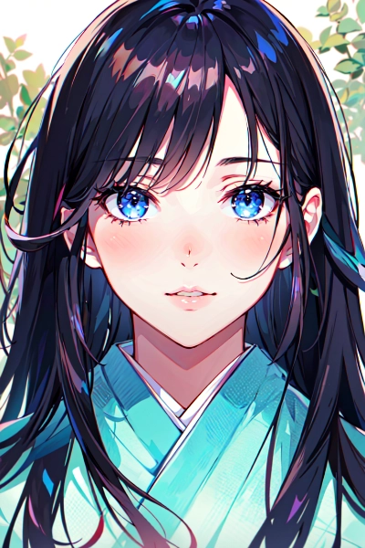 肖像画　女の子２