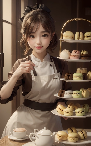 かわいいパティシエさん♪