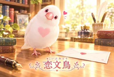 【文鳥】恋文鳥
