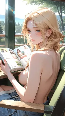 陽光の窓辺で、彼女の記憶をめくる