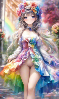 rainbow dress(表)