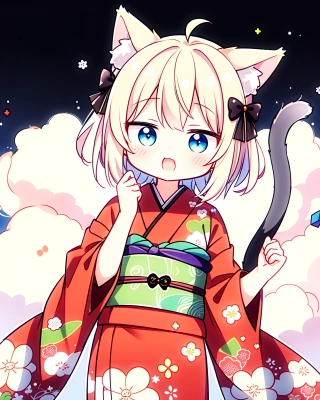 着物ねこ