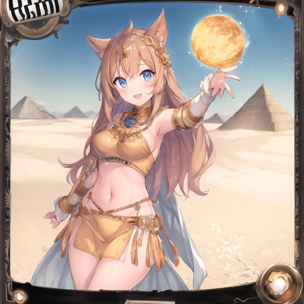 No.432【ピラミッドのある砂漠】