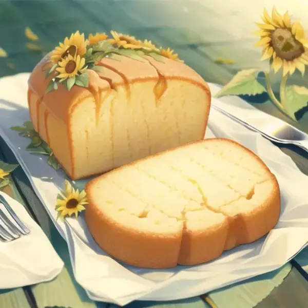 真夏のパウンドケーキ