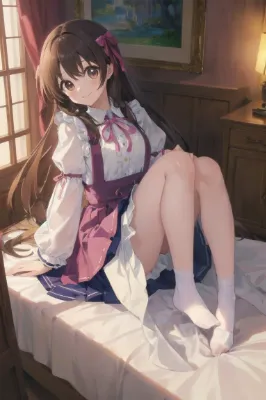 cute eye、愛華「不思議なスカート」