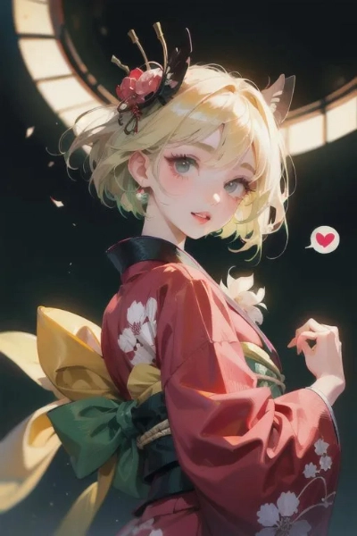 着物美女