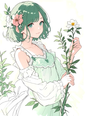 single flower