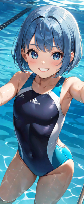 午後のプール
