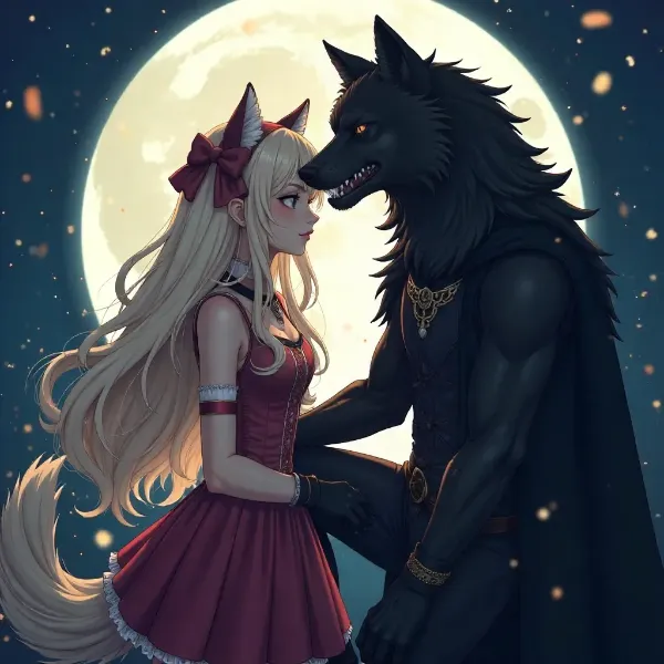 人狼に育てられた少女