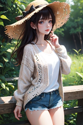 ニットカーディガン