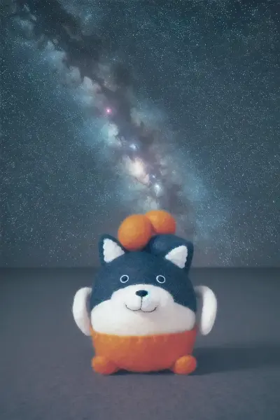 星空を眺めて
