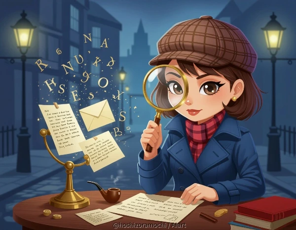 真実を追う小さな名探偵 - A little detective chasing the truth